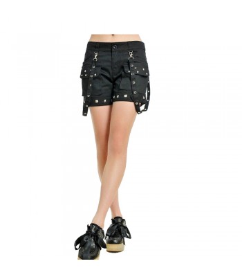 Women Punk Fashion Gothic Visual Rock Casual Mini Skirt Short Pants 